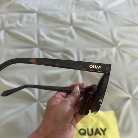 Quay Australia Tortoise Shell Sunglasses - Picture 3 of 8